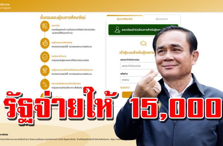 ลงท ะเบี ย น ด่ ว น รั ฐ อ อ ก ให้ 15,000 ใครมีสิทธิ์บ้าง เ ช็ กเ ล ย